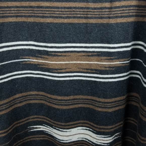Tasha Polizzi Aztec sweater brown grey small - Picture 3 of 7